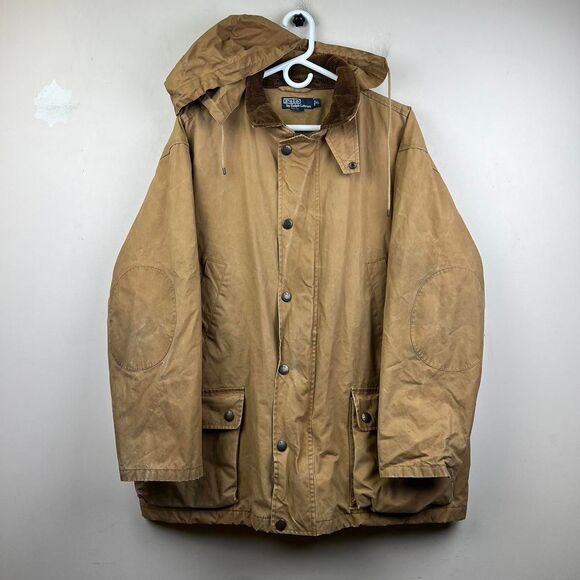 Polo by Ralph Lauren Other - Vintage Polo Ralph Lauren Waxed Cotton Field Jacket Size XL